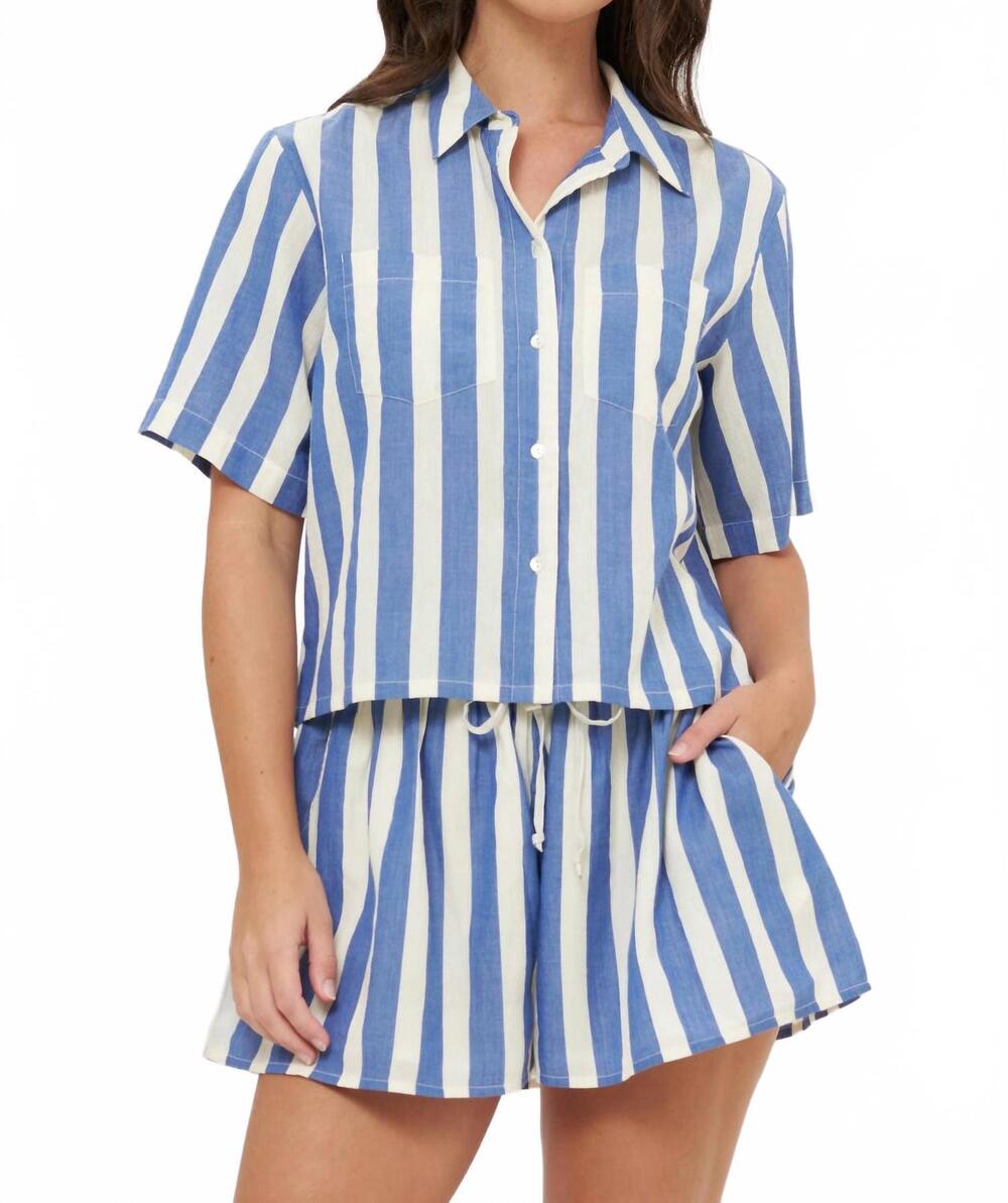 NEW OLIPHANT riley shorts in solana blue